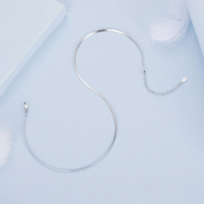 Choker Necklace 925 Sterling Silver