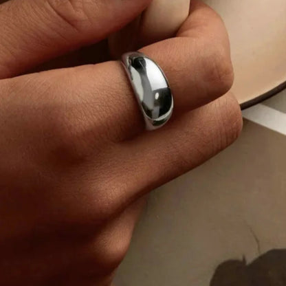 Adjustable Chunky Ring 925 Sterling Silver