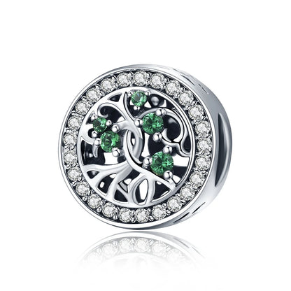 Charm Beads Family The Tree of Life 925 Sterling Silver