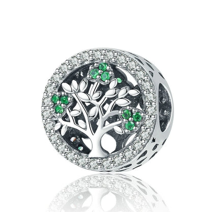 Charm Beads Family The Tree of Life 925 Sterling Silver