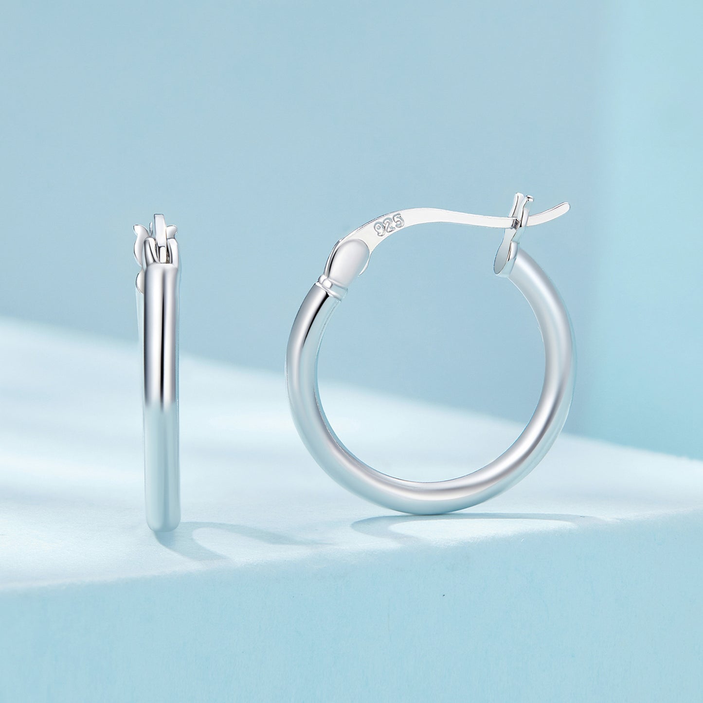 Hoop Hypoallergenic Earrings 925 Sterling Silver