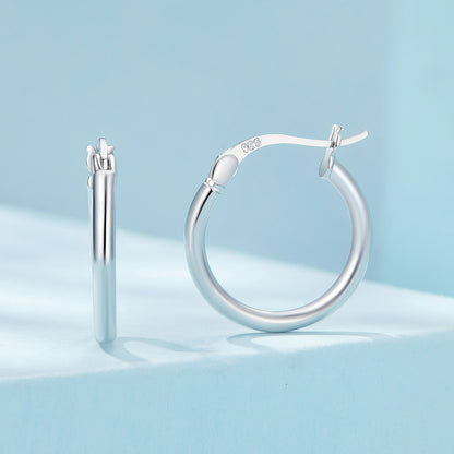 Hoop Hypoallergenic Earrings 925 Sterling Silver