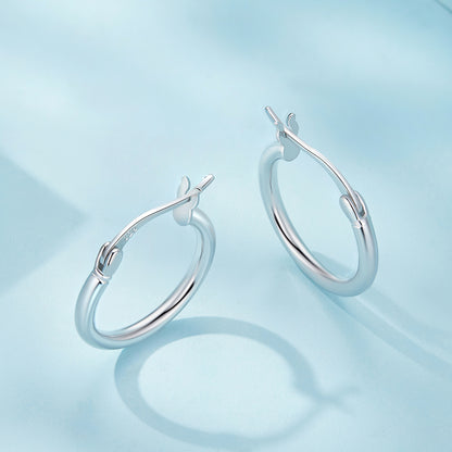 Hoop Hypoallergenic Earrings 925 Sterling Silver