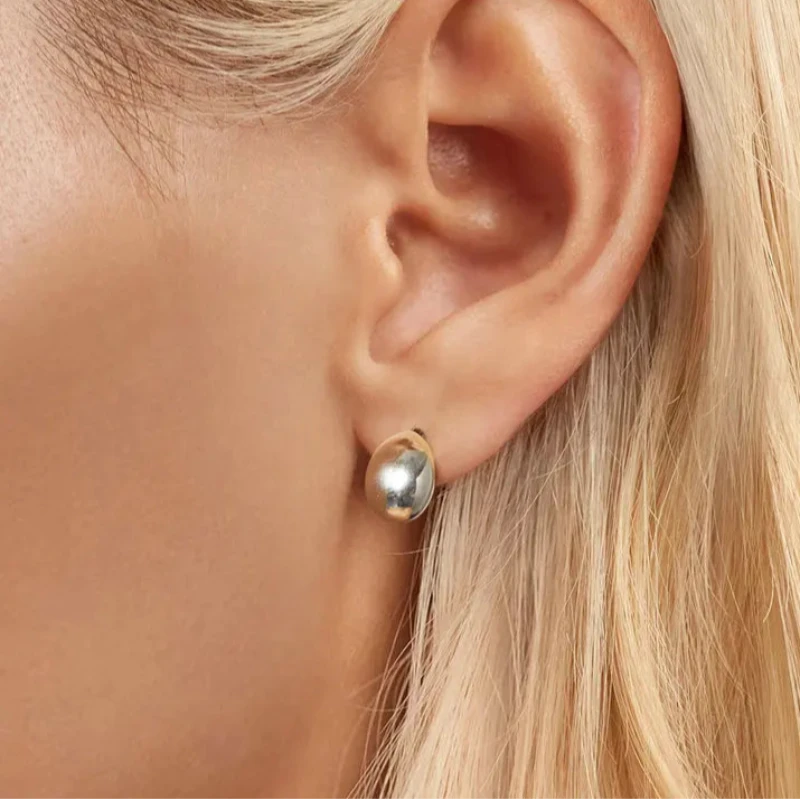 Waterdrop Stud Earrings 925 Sterling Silver