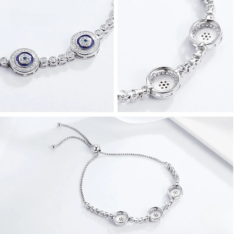 Sacred Vintage Demon Eye Stud Earrings Necklace Bracelet Sets